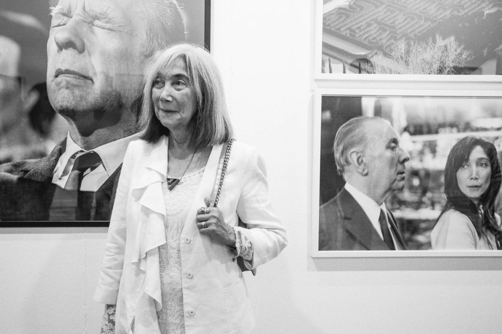 María Kodama y Borges, juntos en una exposición inédita de La Térmica