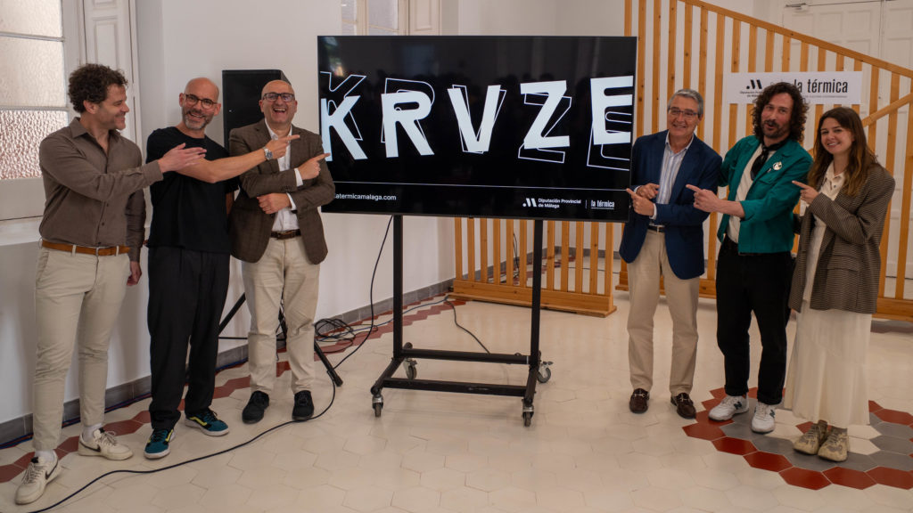 La Térmica presenta KRVZE, un nuevo proyecto internacional que sitúa a Málaga en la vanguardia de la creación audiovisual