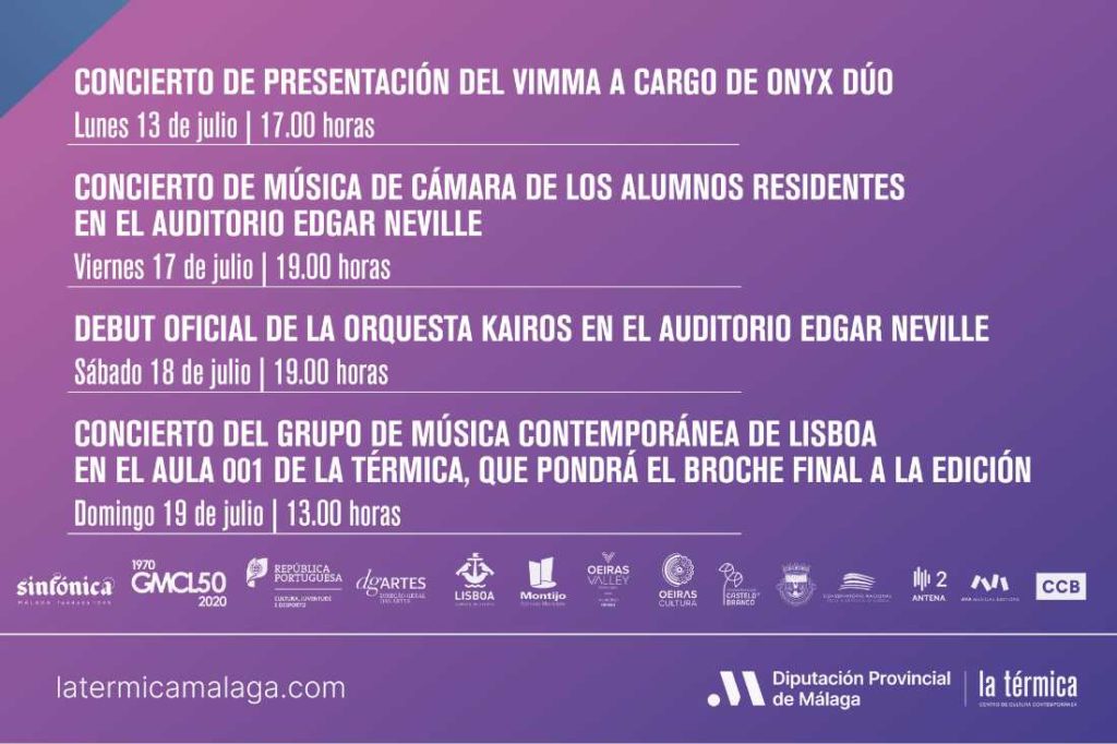 El III Vivero Musical de Málaga refuerza su proyección internacional y su programación de conciertos